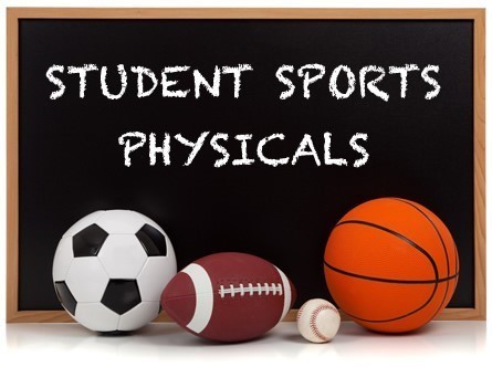 Athletic Physicals June 3rd