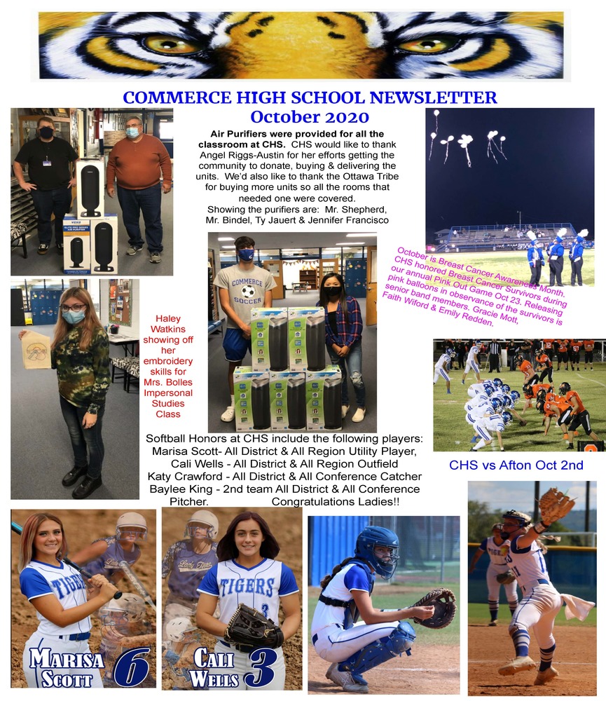 CHS Newsletter (October 2020)