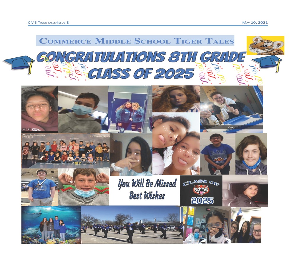 CMS Tiger Tales (May 2021)