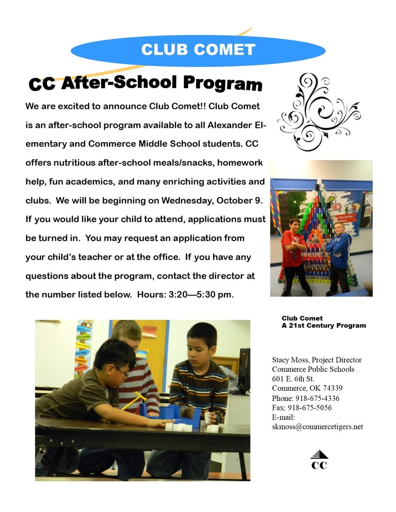 Commerce After School Program
