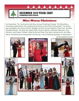 December 2019 Tiger Chat Student Newspaper