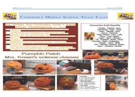 CMS Tiger Tales (November 8, 2019)