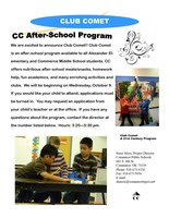 Commerce After School Program