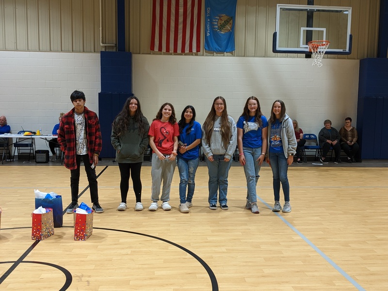November 22 CMS Students and Employee of the Month Commerce Middle School